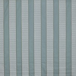 blue striped embroideried fabric from Prestigious Textiles