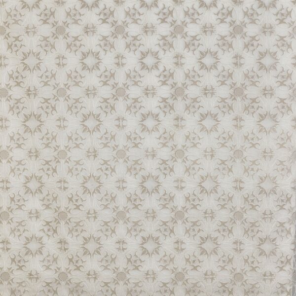 Opera Fabric - Antique by neutral traditional embroideried fabric from Prestigious Textiles