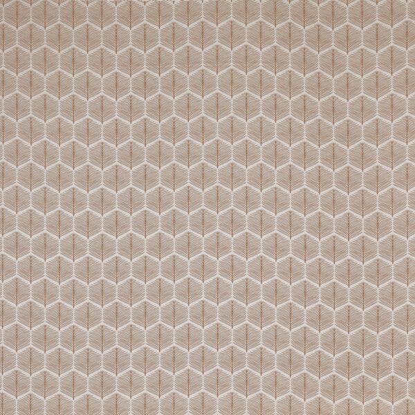 brown botanical jacquard fabric from Prestigious Textiles