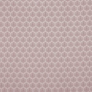 pink botanical jacquard fabric from Prestigious Textiles