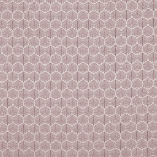 Puccini Fabric - Petal by pink botanical jacquard fabric from Prestigious Textiles