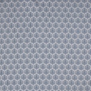 blue botanical jacquard fabric from Prestigious Textiles