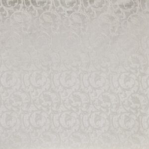 white botanical jacquard fabric from Prestigious Textiles