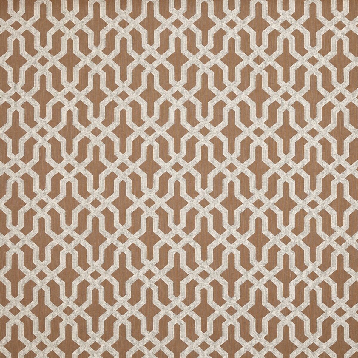 Bocelli Fabric - Antique by brown geometric jacquard fabric from Prestigious Textiles