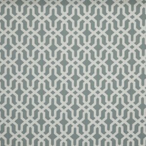 green geometric jacquard fabric from Prestigious Textiles