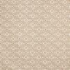 yellow geometric embroideried fabric from Prestigious Textiles
