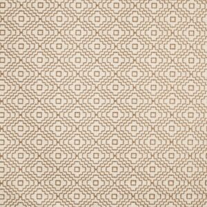 yellow geometric embroideried fabric from Prestigious Textiles