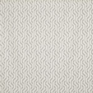 black-grey striped embroideried fabric from Prestigious Textiles