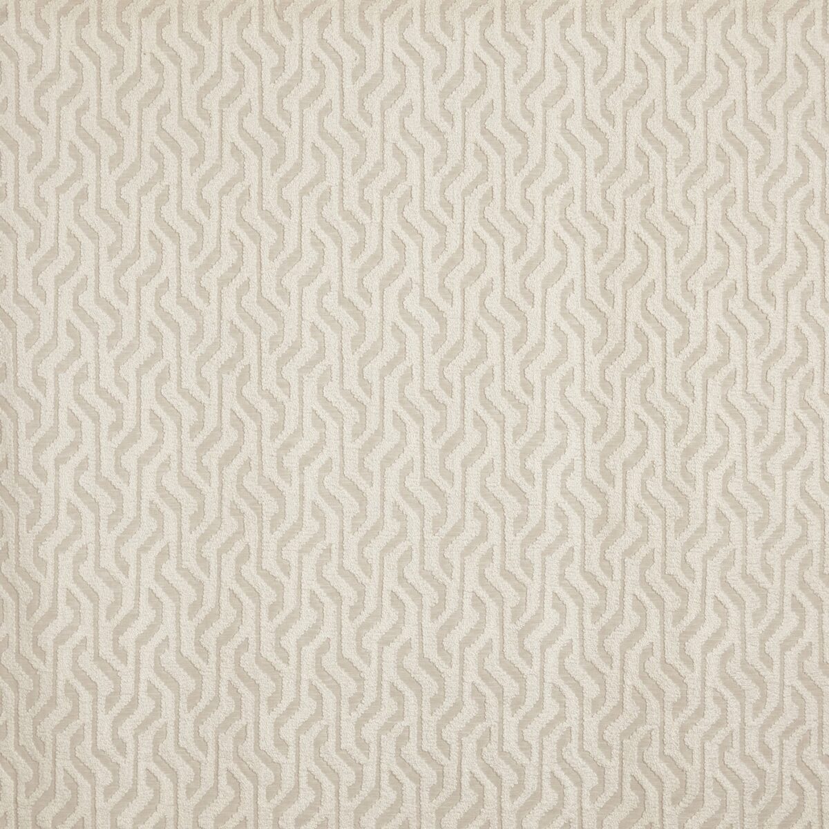 Halston Fabric - Husk by neutral striped embroideried fabric from Prestigious Textiles