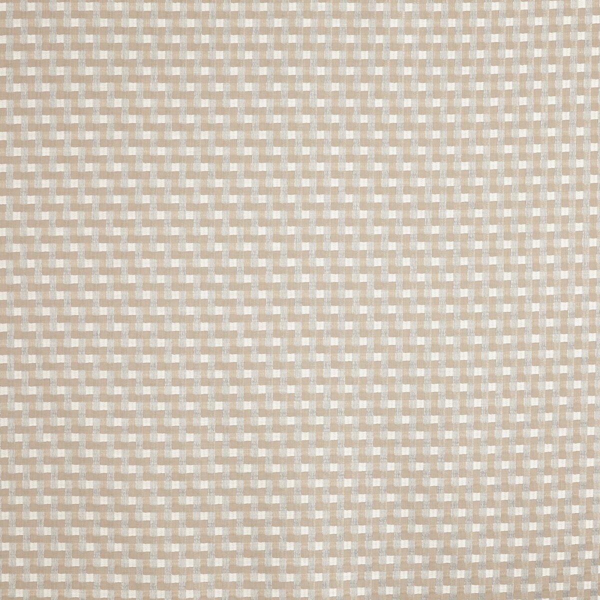 Ando Fabric - Sand by neutral geometric woven fabric from Prestigious Textiles