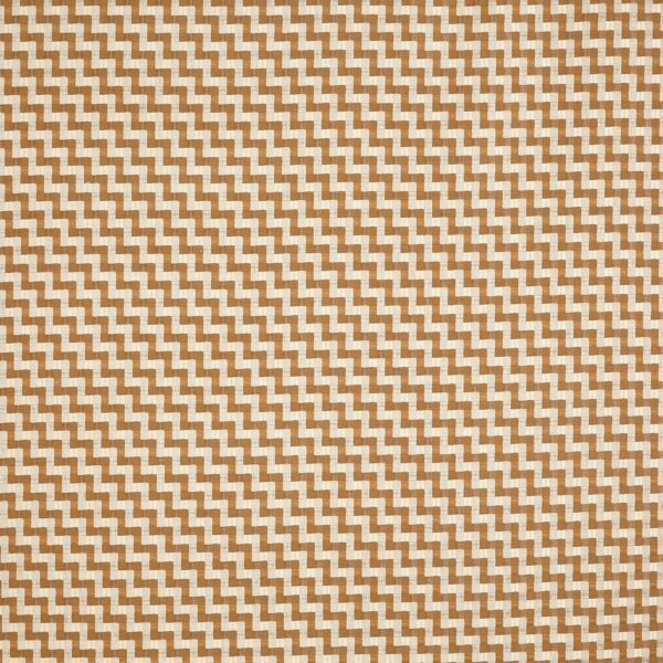Ando Fabric - Honey by yellow geometric woven fabric from Prestigious Textiles