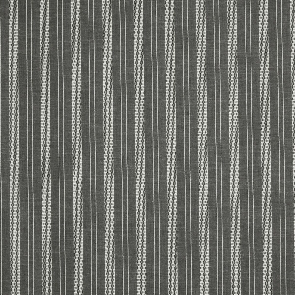 Form Fabric - Storm by neutral striped embroideried fabric from Prestigious Textiles
