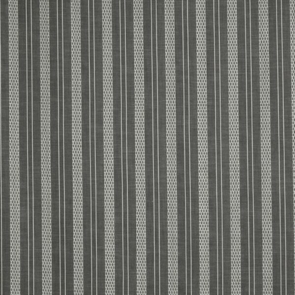 Form Fabric - Storm by neutral striped embroideried fabric from Prestigious Textiles