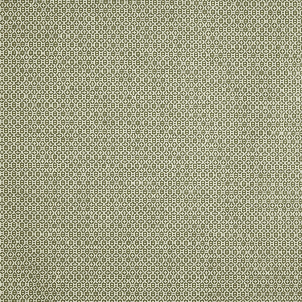 green geometric woven fabric from Prestigious Textiles
