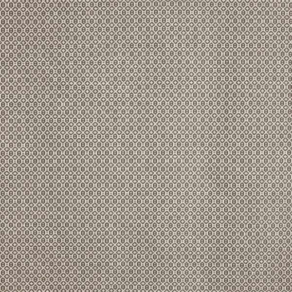 Judd Fabric - Storm by black-grey geometric woven fabric from Prestigious Textiles