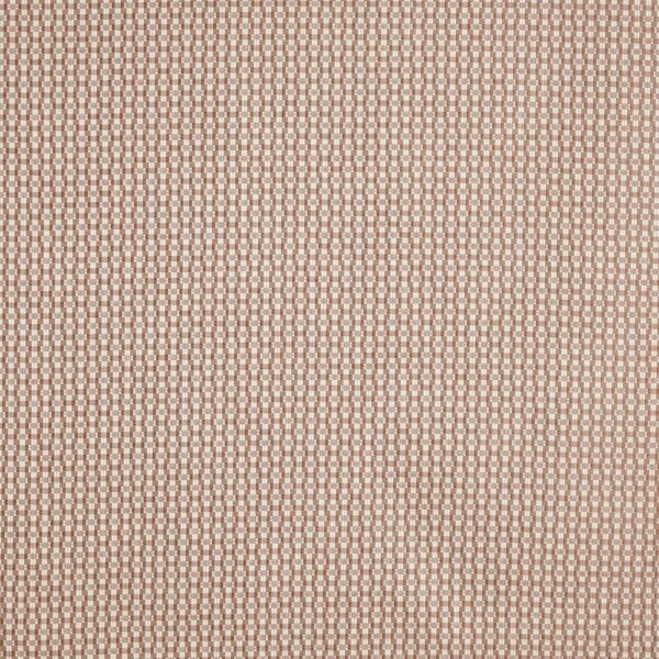 red geometric woven fabric from Prestigious Textiles