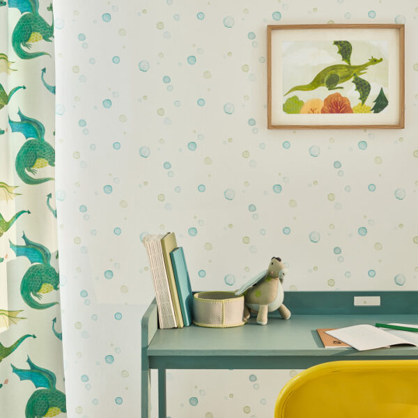 Bubbles Wallcovering - Sky from