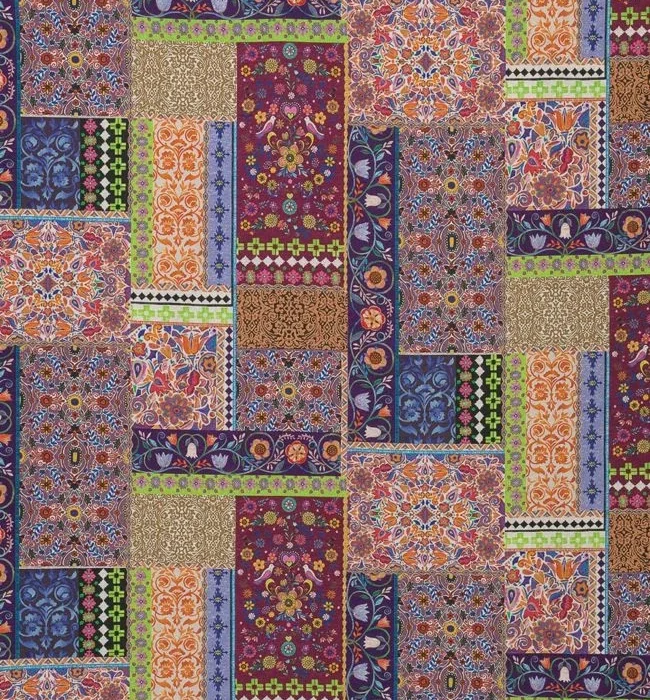 Folklore Fabric - Multi swatch