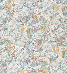 multicolour misc cotton fabric from Matthew Williamson