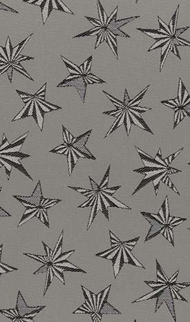 Sirius Fabric - Taupe by black-grey misc cotton fabric from Matthew Williamson