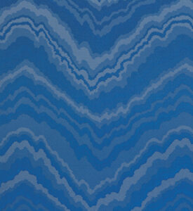 blue striped linen fabric from Matthew Williamson