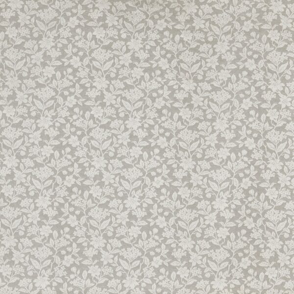 black-grey botanical jacquard fabric from Prestigious Textiles