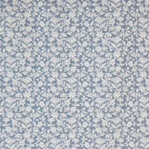 blue botanical jacquard fabric from Prestigious Textiles
