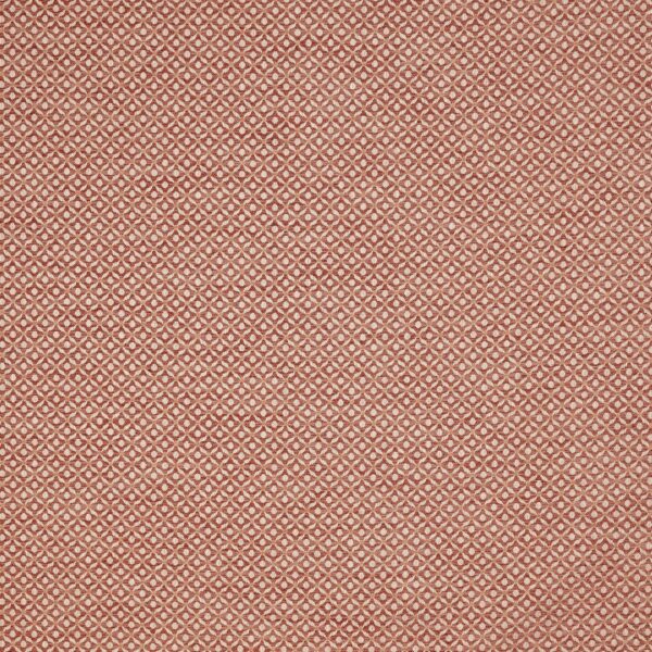 Westwood Fabric - Rose by pink geometric jacquard fabric from Prestigious Textiles