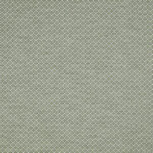 green geometric jacquard fabric from Prestigious Textiles