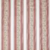 red striped embroideried fabric from Prestigious Textiles