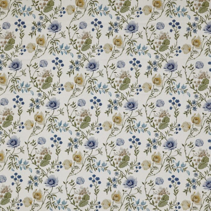 Longmoor Fabric - Cornflower swatch