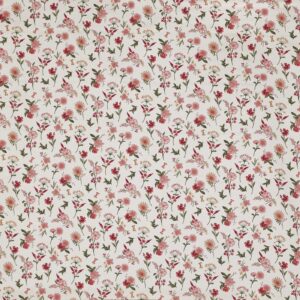 pink botanical printed fabric from Prestigious Textiles