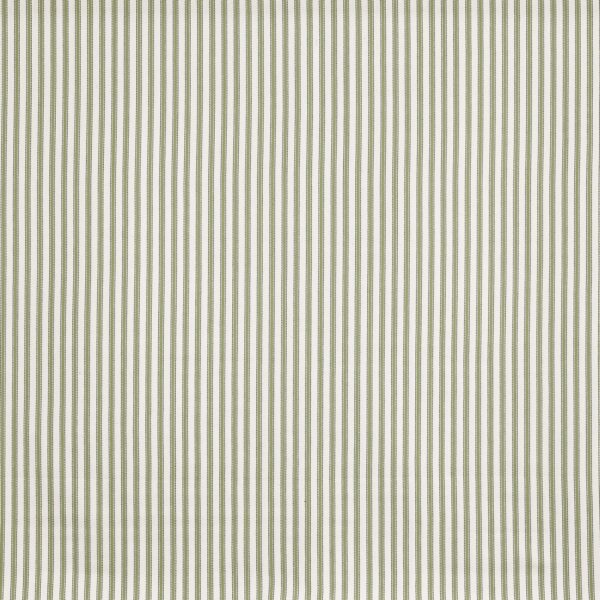 Bude Fabric - Sea Weed by green striped cotton fabric from Prestigious Textiles