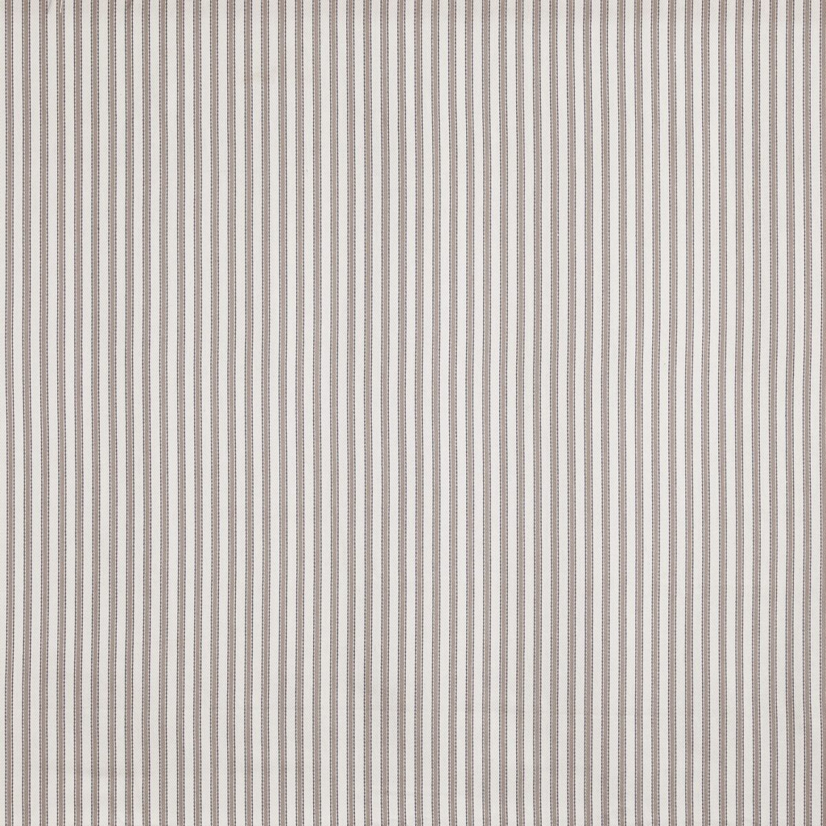 Bude Fabric - Slate by black-grey striped cotton fabric from Prestigious Textiles