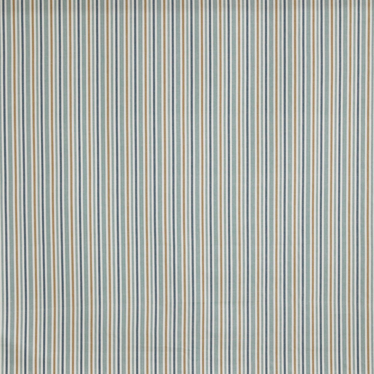 blue striped cotton fabric from Prestigious Textiles