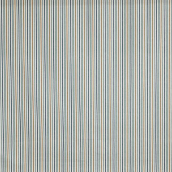 blue striped cotton fabric from Prestigious Textiles