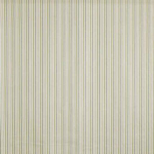 Towan Fabric - Sea Weed by green striped cotton fabric from Prestigious Textiles