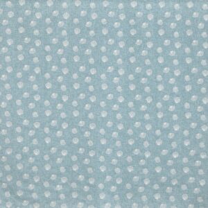 blue spotted embroideried fabric from Prestigious Textiles