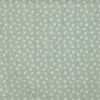 green spotted embroideried fabric from Prestigious Textiles