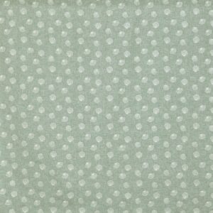 green spotted embroideried fabric from Prestigious Textiles