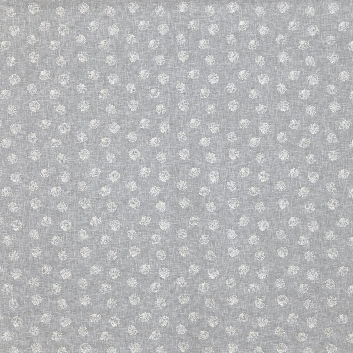 Periwinkle Fabric - Slate by black-grey spotted embroideried fabric from Prestigious Textiles