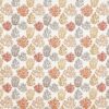orange botanical printed fabric from Prestigious Textiles