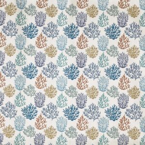 blue botanical printed fabric from Prestigious Textiles