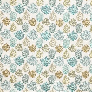 blue botanical printed fabric from Prestigious Textiles