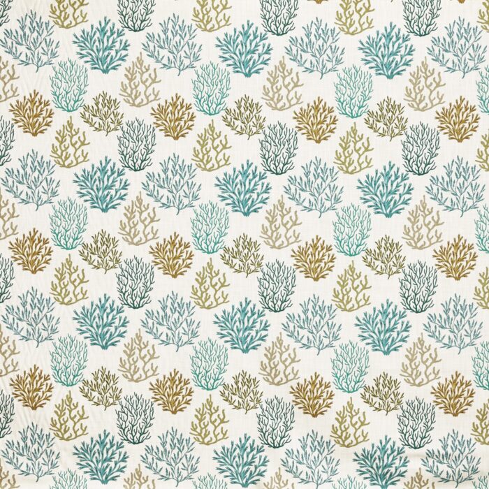 Fistral Fabric - Aqua swatch