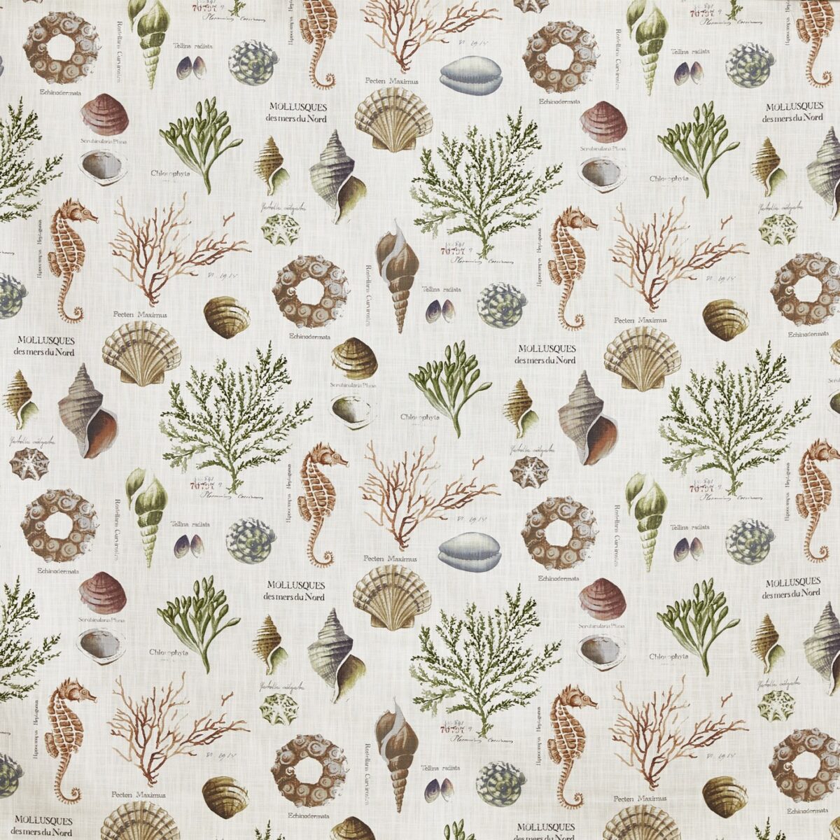 green animal printed fabric from Prestigious Textiles