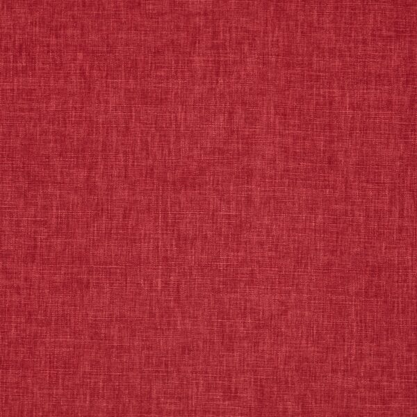 Iceland Fabric - Claret by red plain cotton fabric from Prestigious Textiles