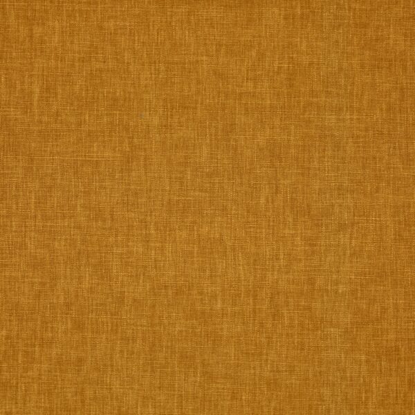 Iceland Fabric - Honey by orange plain cotton fabric from Prestigious Textiles