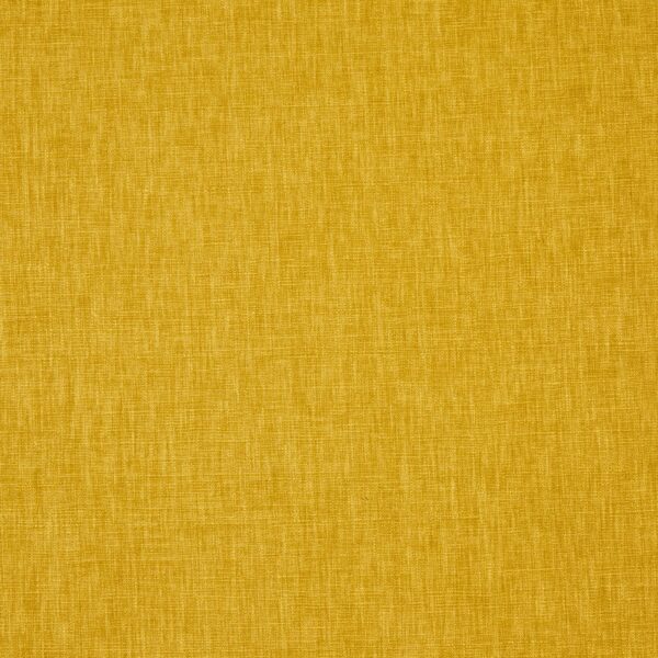 Iceland Fabric - Saffron by yellow plain cotton fabric from Prestigious Textiles