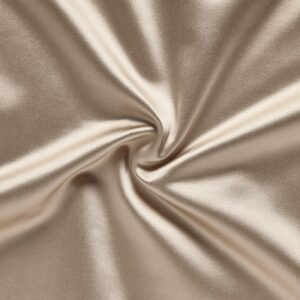 neutral plain silk-satin fabric from Prestigious Textiles